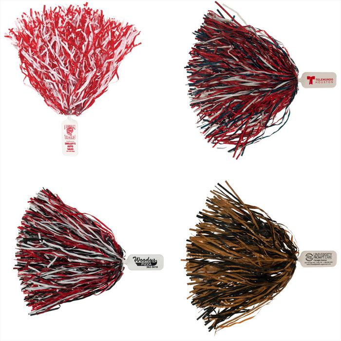 TPS500 Solid Handle Pom Pom with Custom Imprint